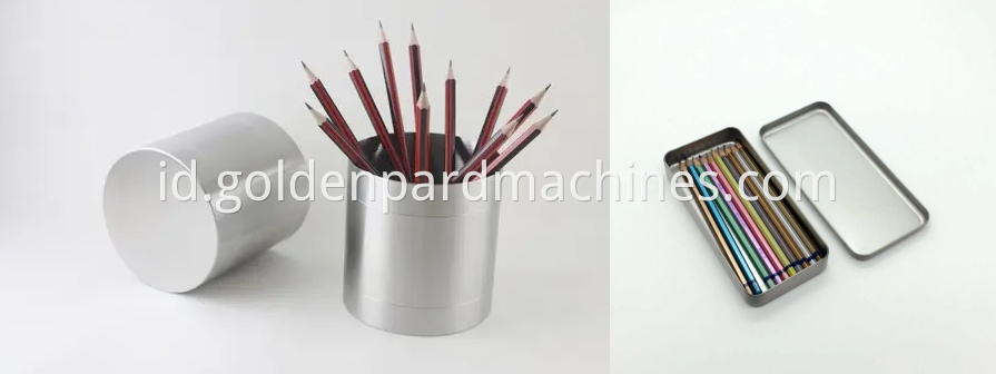 Penjualan Tinggi Round Metal Fancy Christmas Candle Jar Tin Cans Membuat Jalur Produksi Mesin